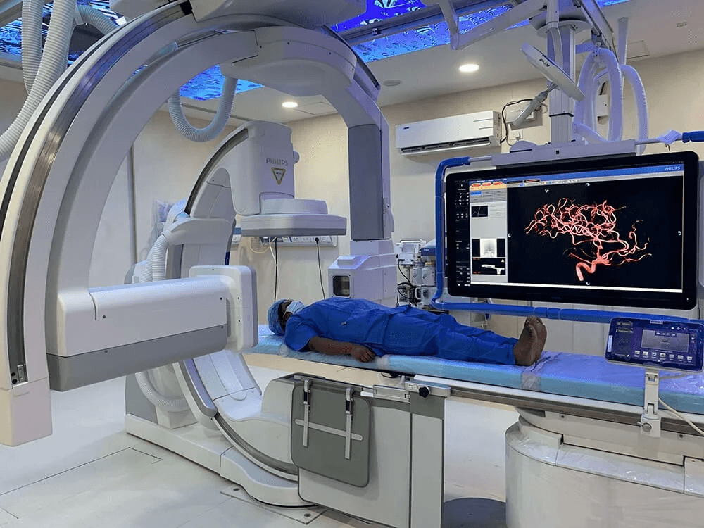 Interventional radiology procedure
